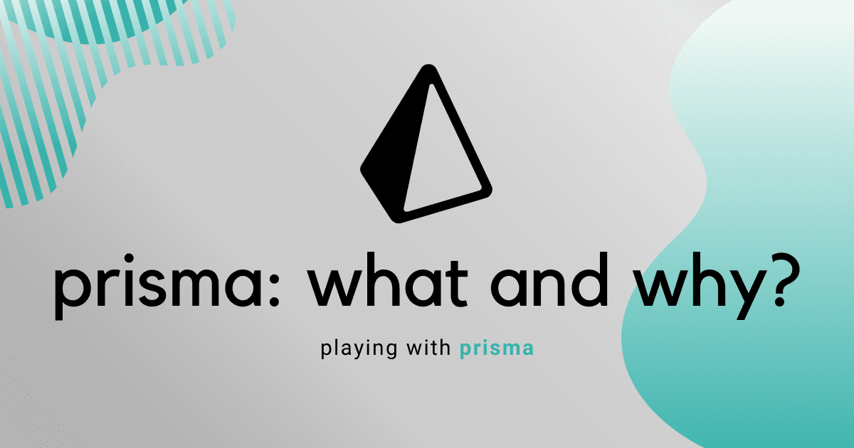 Starting a Prisma + TypeScript Project